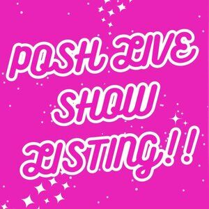 Posh live listing